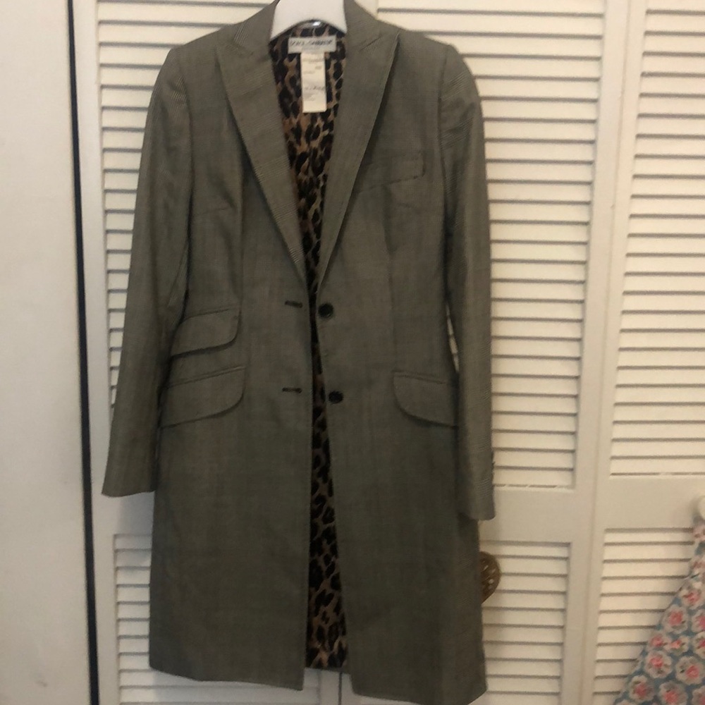 Vintage Dolce & Gabbana 100% Wool Coat